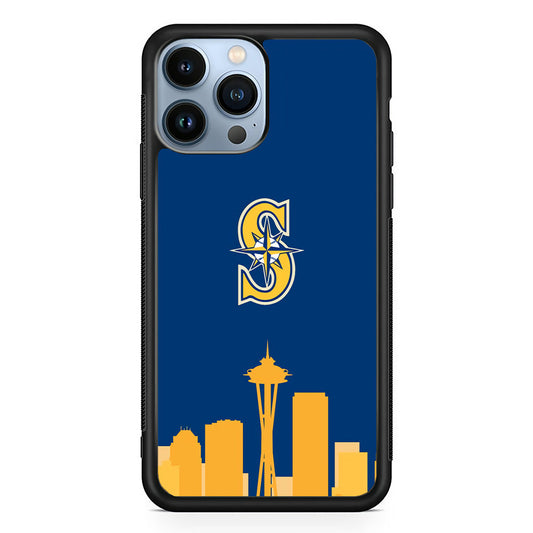 Seattle Mariners MLB Team iPhone 15 Pro Max Case