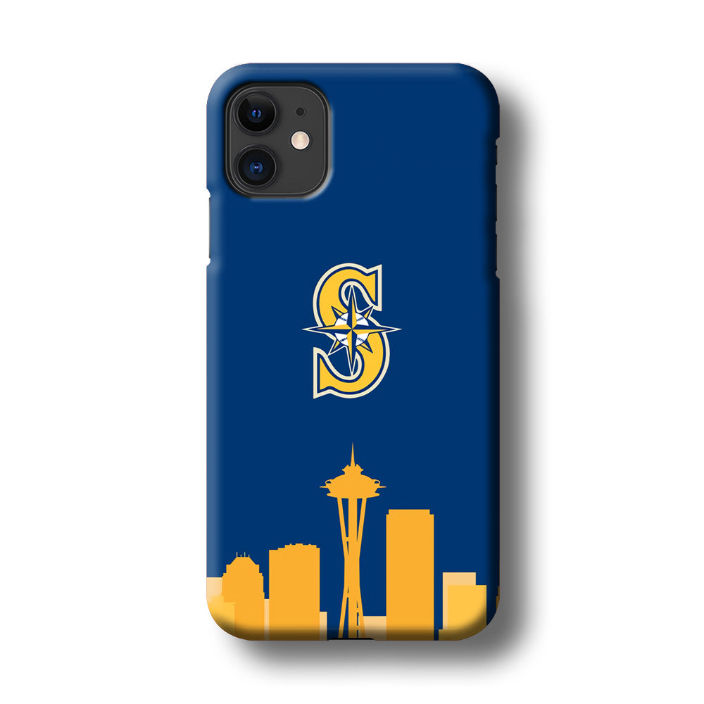 Seattle Mariners MLB Team iPhone 11 Case