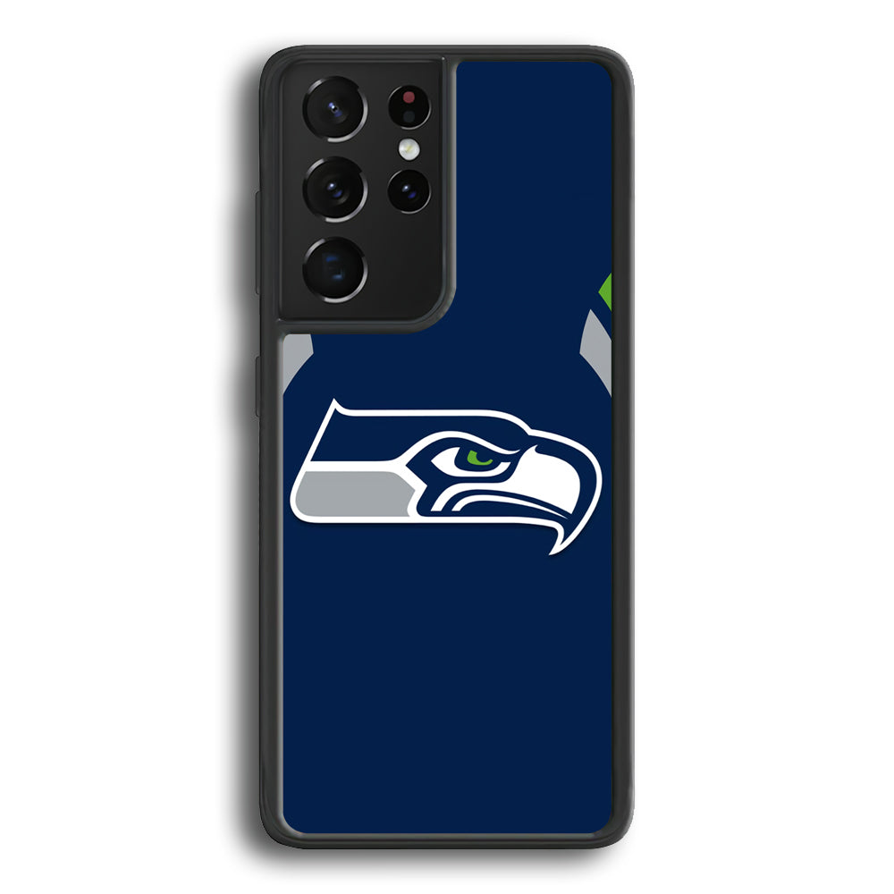 Seattle Seahawks Jersey Samsung Galaxy S22 Ultra Case - Ezzystore