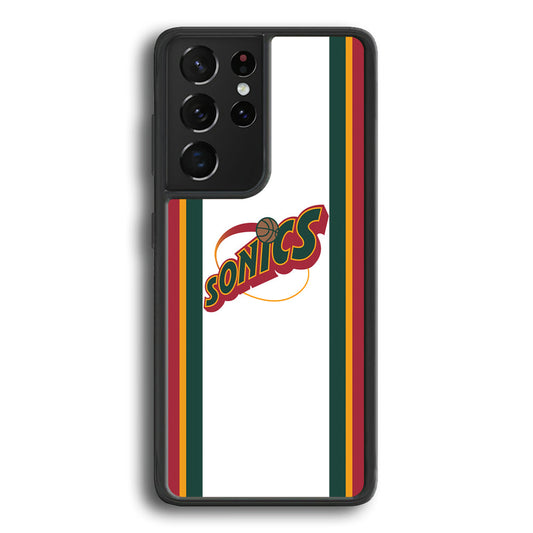 Seattle Supersonics NBA Team Samsung Galaxy S24 Ultra Case - Ezzystore