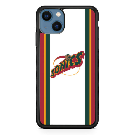 Seattle Supersonics NBA Team iPhone 14 Case
