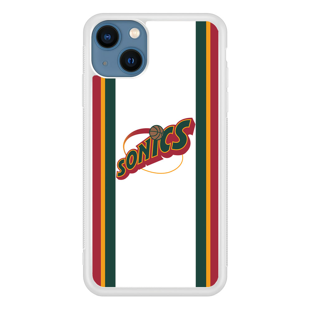 Seattle Supersonics NBA Team iPhone 14 Case