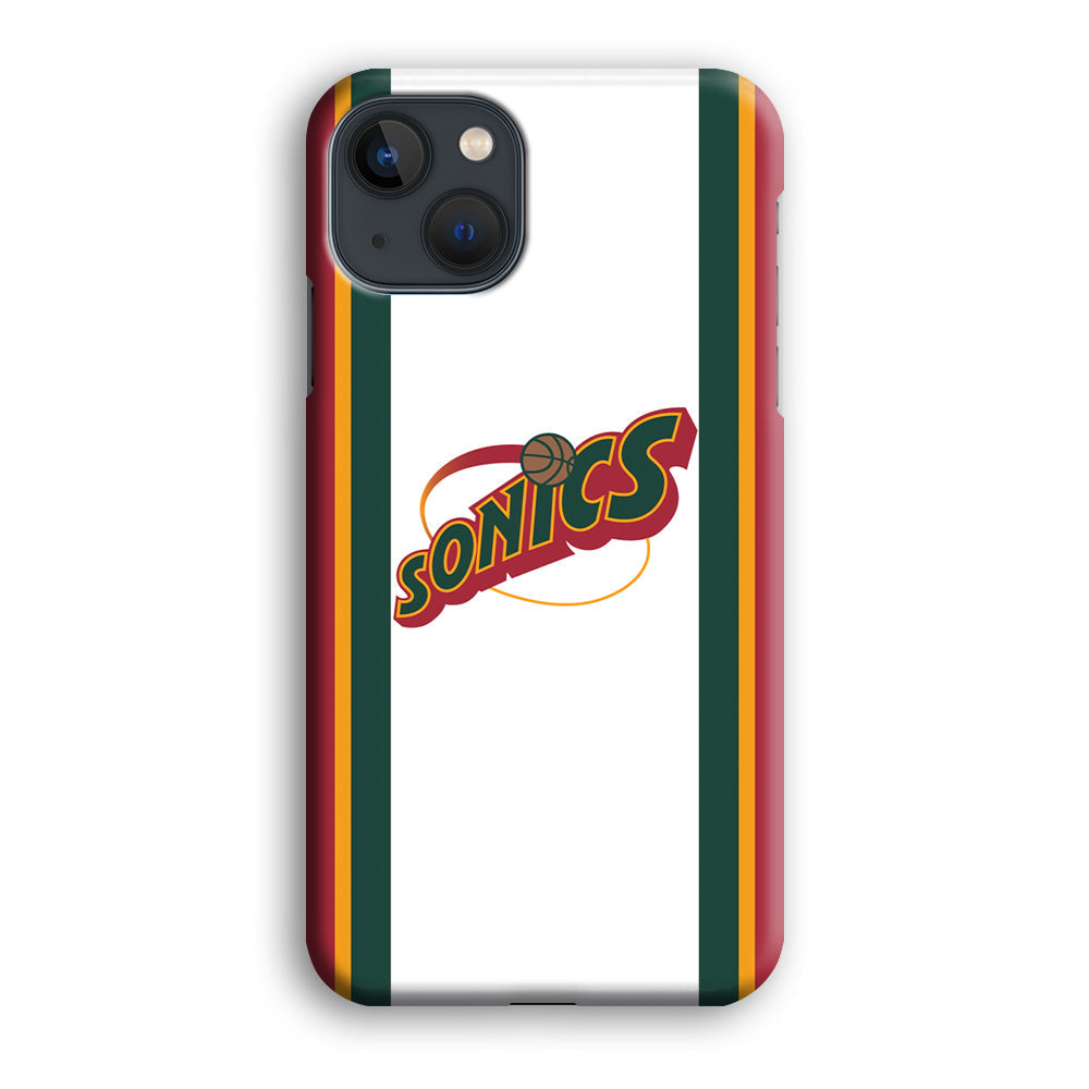 Seattle Supersonics NBA Team iPhone 14 Case