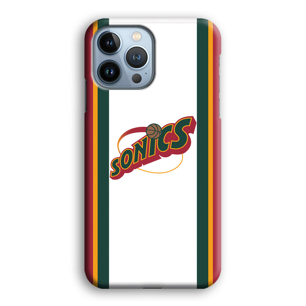 Seattle Supersonics NBA Team iPhone 15 Pro Case