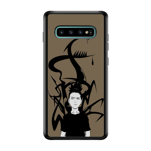 Shikamaru Kagemane No Jutsu Samsung Galaxy S10 Plus Case