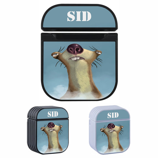 Sid Ice Age Sleepy Hard Plastic Case Cover For Apple Airpods
