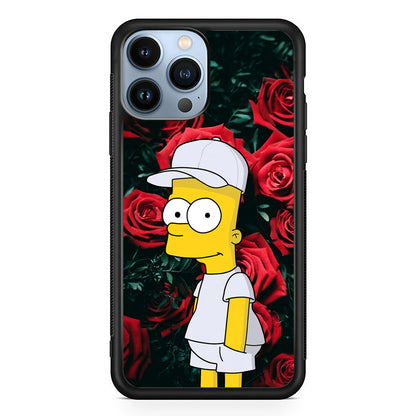 Simpson Hypebeast Of Rose iPhone 15 Pro Max Case