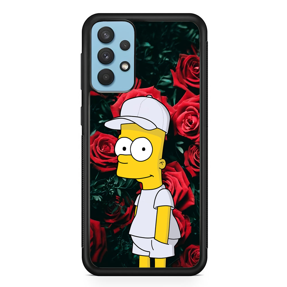 Simpson Hypebeast Of Rose Samsung Galaxy A32 Case