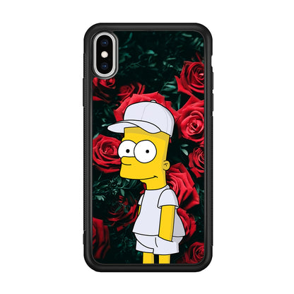 Simpson Hypebeast Of Rose iPhone XS Case