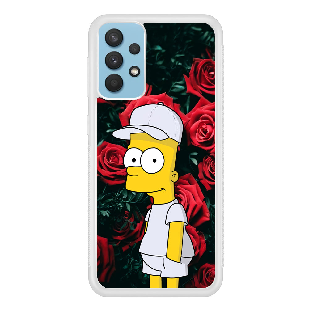 Simpson Hypebeast Of Rose Samsung Galaxy A32 Case