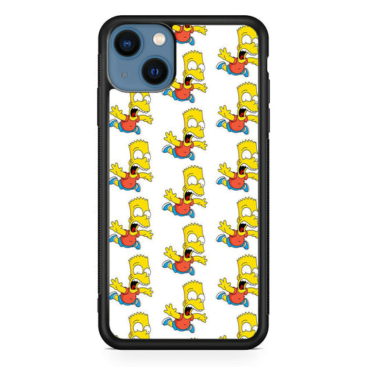 Simpson Scream iPhone 15 Plus Case