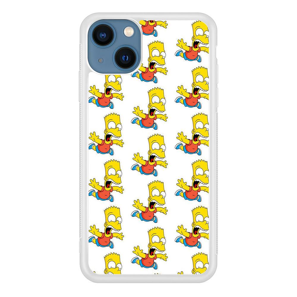 Simpson Scream iPhone 15 Plus Case