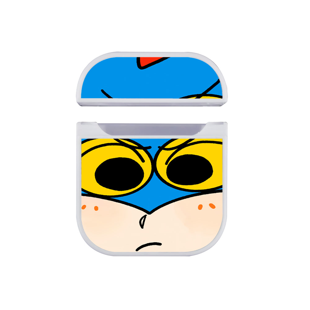 Sinchan Action Kamen Costume Hard Plastic Case Cover For Apple Airpods