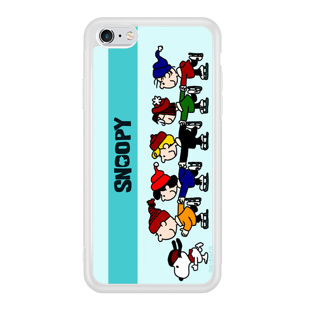Snoopy And Friends Ice Skating Moments iPhone 6 | 6s Case