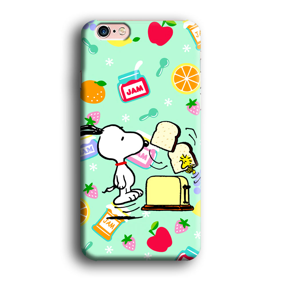 Snoopy And Woodstock Morning Breakfast iPhone 6 Plus | 6s Plus Case
