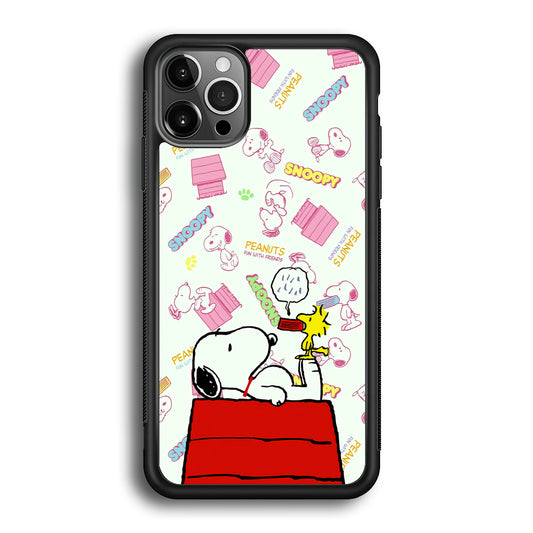 Snoopy Comfort Together iPhone 12 Pro Max Case