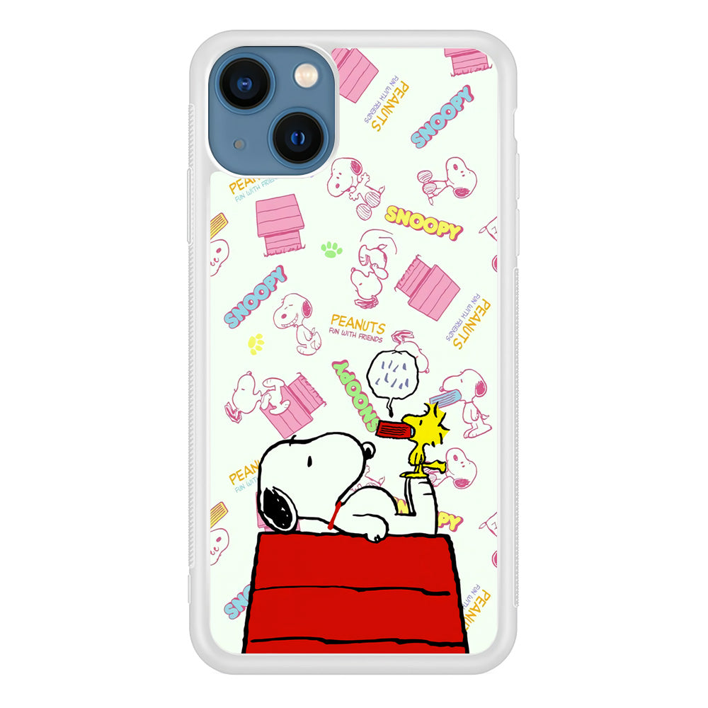 Snoopy Comfort Together iPhone 15 Plus Case