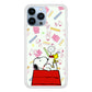 Snoopy Comfort Together iPhone 14 Pro Max Case