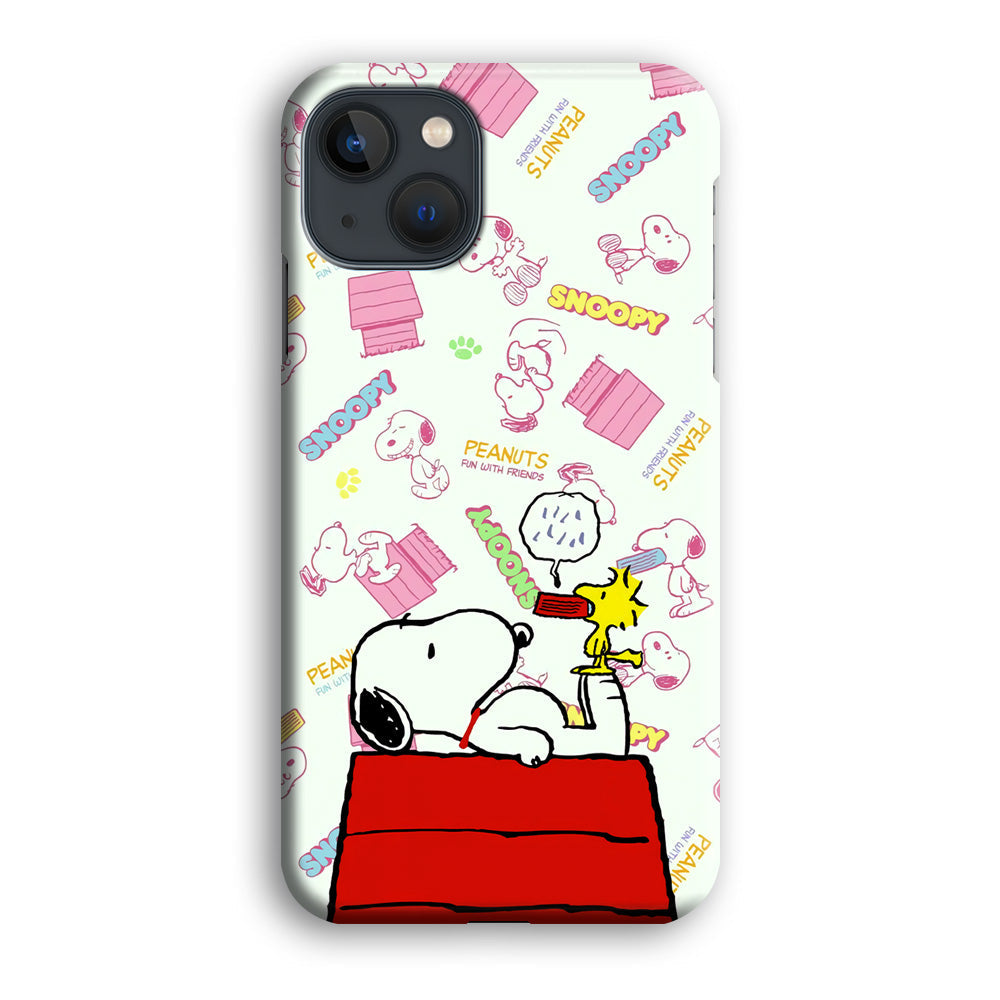Snoopy Comfort Together iPhone 14 Case