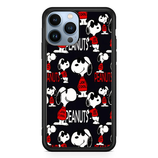 Snoopy Cool Peanuts Sweater iPhone 14 Pro Max Case