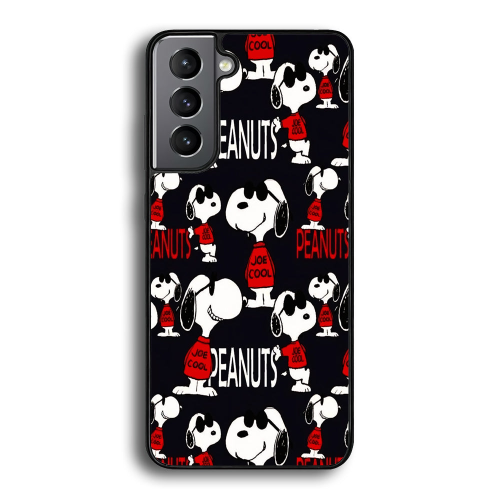 Snoopy Cool Peanuts Sweater Samsung Galaxy S23 Plus Case - Ezzystore