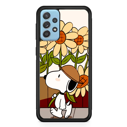 Snoopy Flower Farmer Style Samsung Galaxy A52 Case