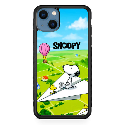 Snoopy Flying Moments With Woodstock iPhone 14 Plus Case