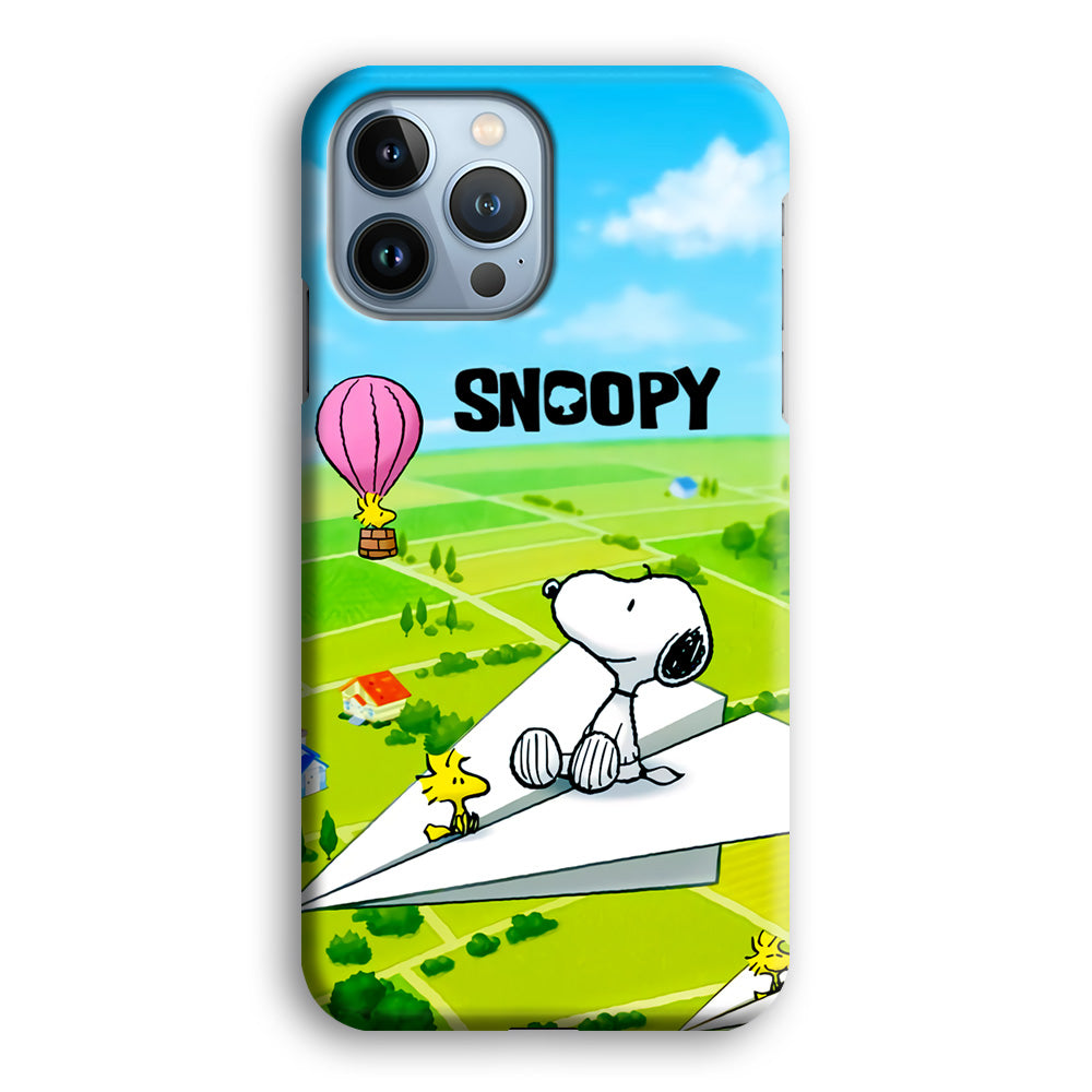 Snoopy Flying Moments With Woodstock iPhone 15 Pro Case