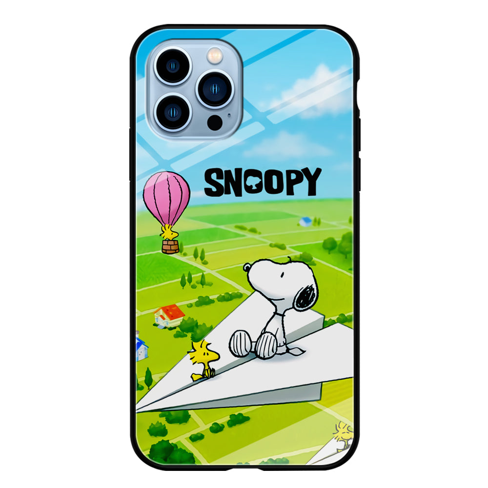 Snoopy Flying Moments With Woodstock iPhone 13 Pro Max Case