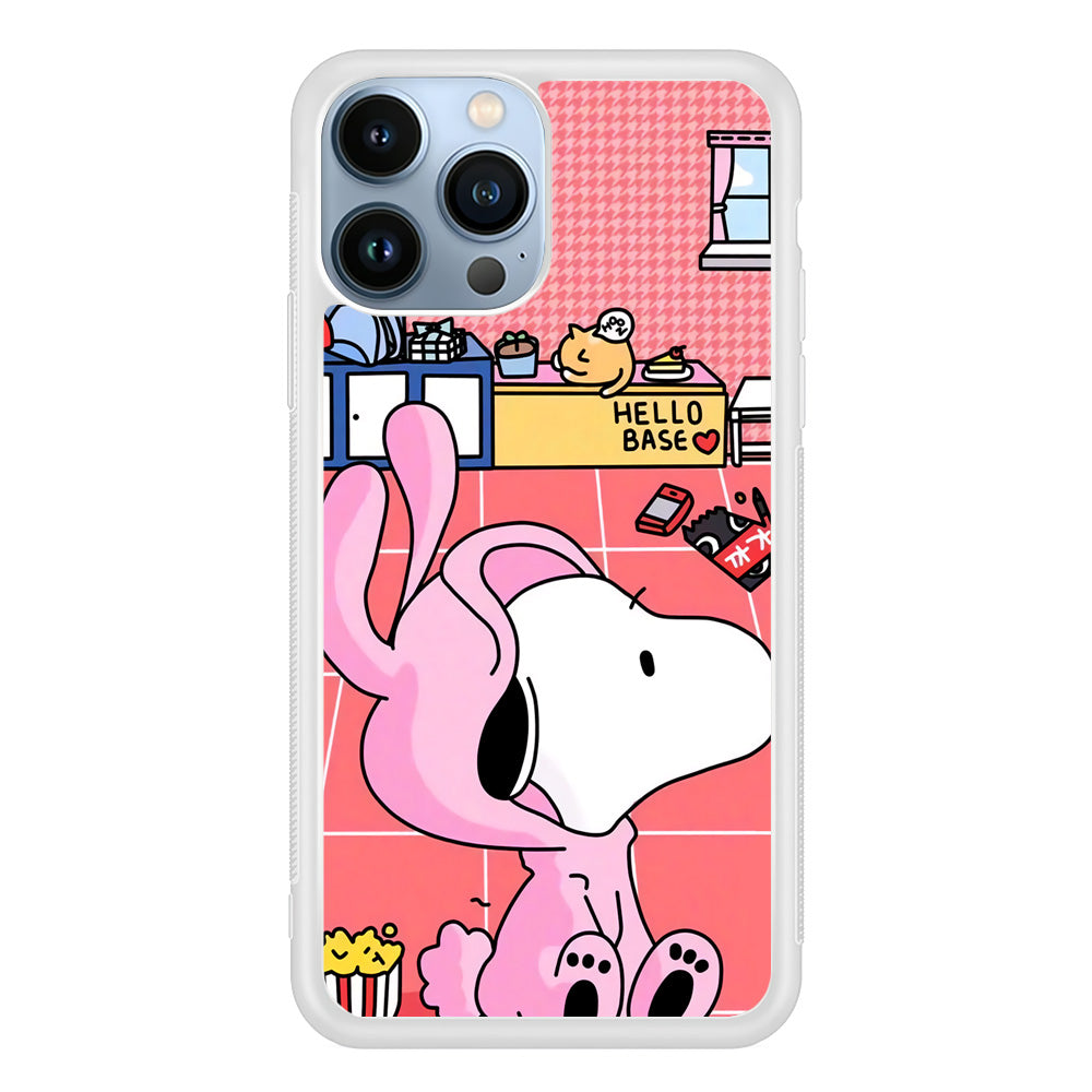 Snoopy Home Sweet Home iPhone 14 Pro Max Case