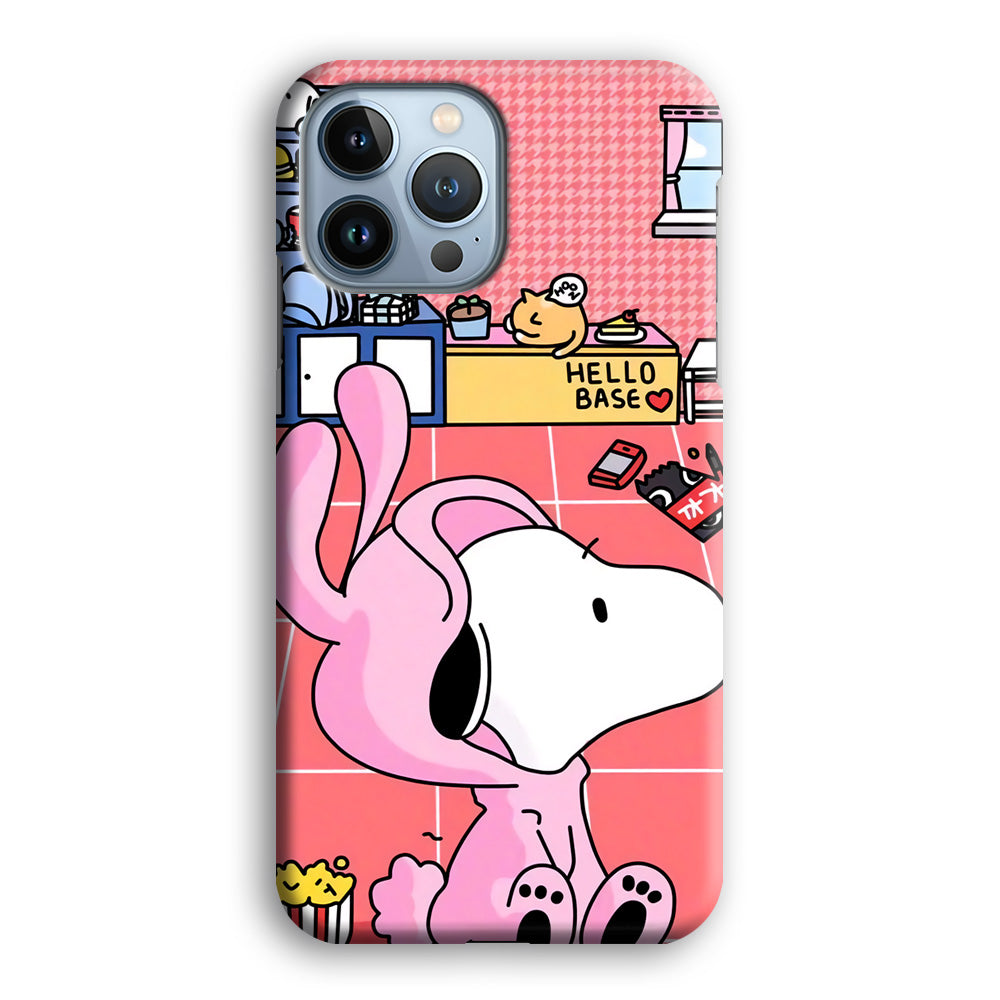 Snoopy Home Sweet Home iPhone 14 Pro Max Case