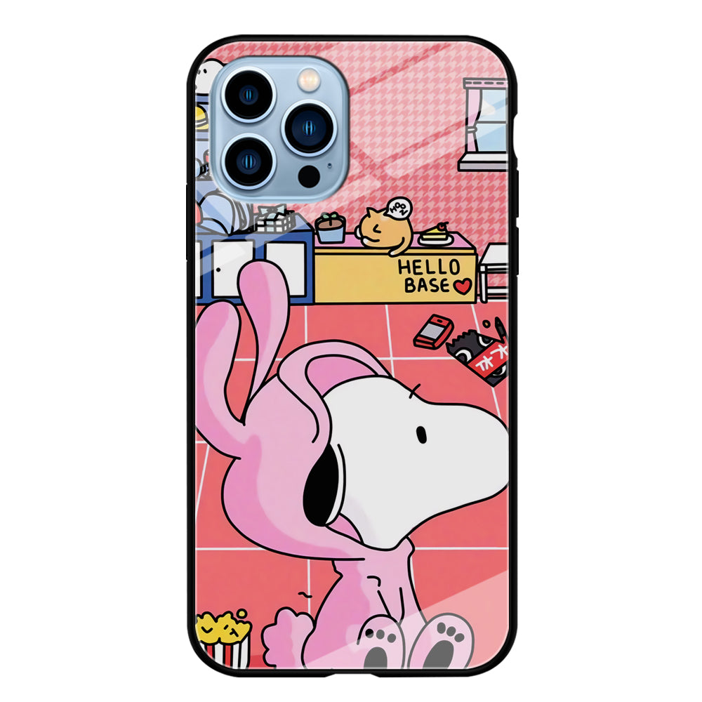 Snoopy Home Sweet Home iPhone 15 Pro Case