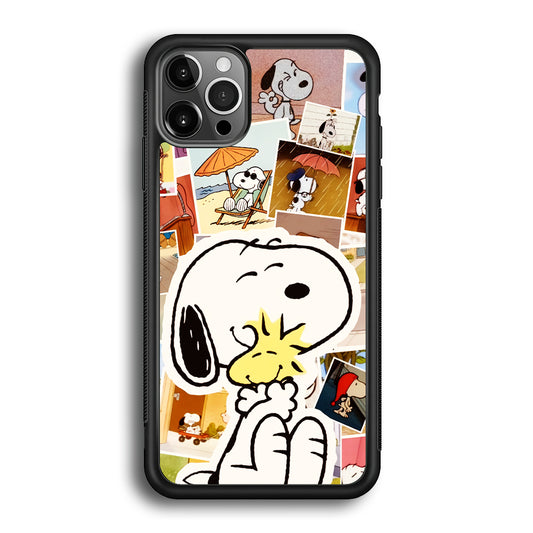 Snoopy Moment Aesthetic iPhone 12 Pro Case