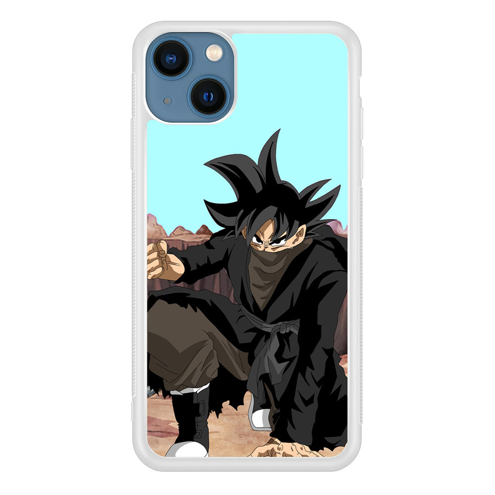 Son Goku Battle Mode iPhone 15 Plus Case