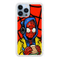 Spiderman Burger Lunch iPhone 14 Pro Max Case