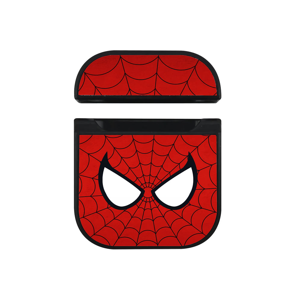 Spiderman Icon Of Hero Hard Plastic Case Cover For Apple Airpods