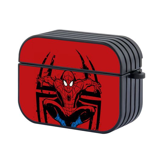 Spiderman Jump And Action Hard Plastic Case Cover For Apple Airpods Pro 2 - Ezzystore