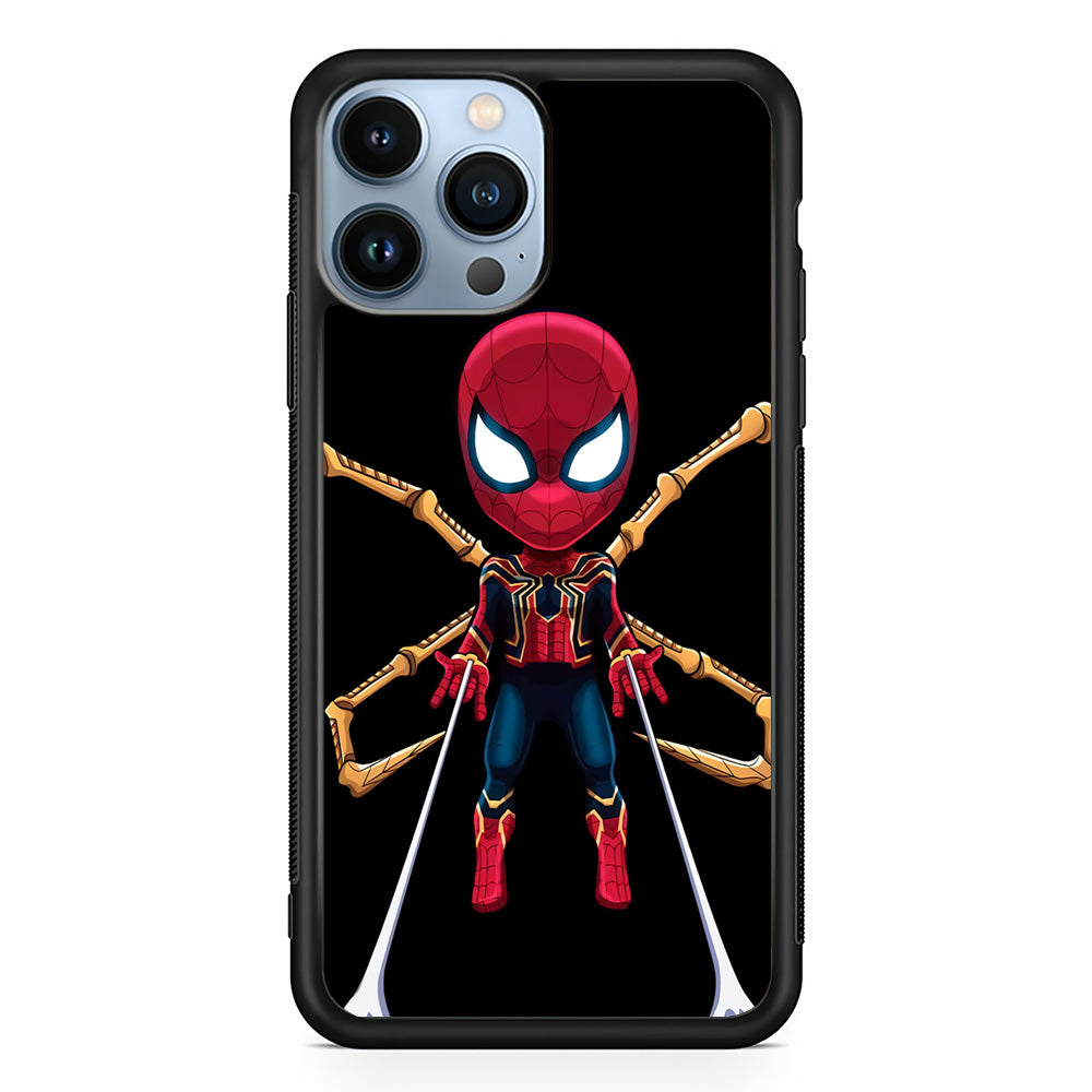 Spiderman Mode Iron Spider iPhone 15 Pro Case