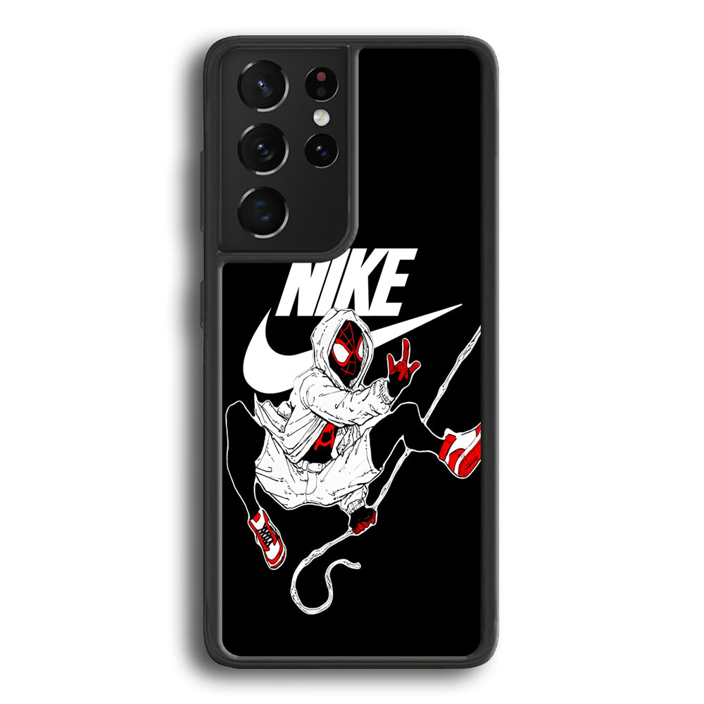 Spiderman Nike Jump Samsung Galaxy S22 Ultra Case - Ezzystore