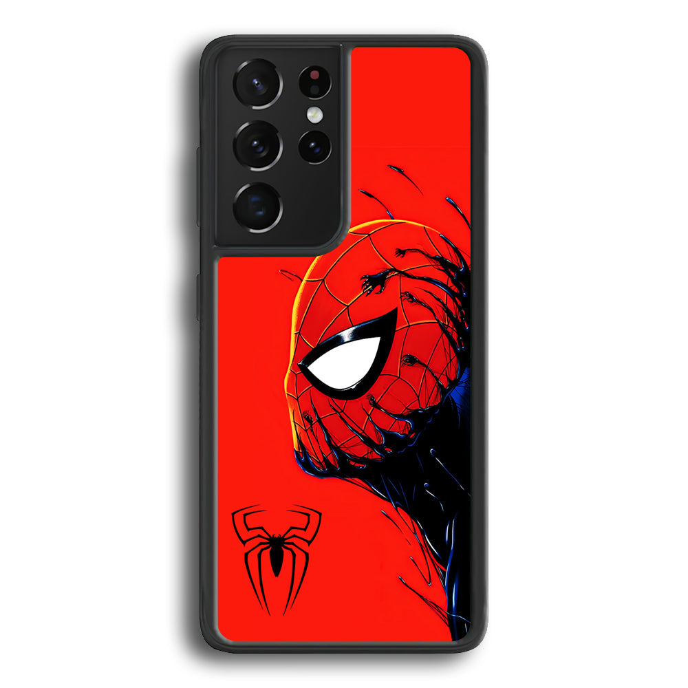 Spiderman Symbiote Mode Fusion Samsung Galaxy S24 Ultra Case - Ezzystore