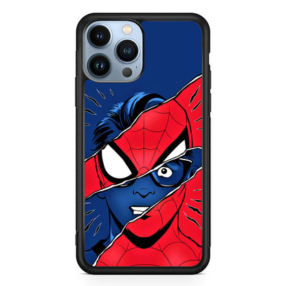 Spiderman Transformation iPhone 15 Pro Case