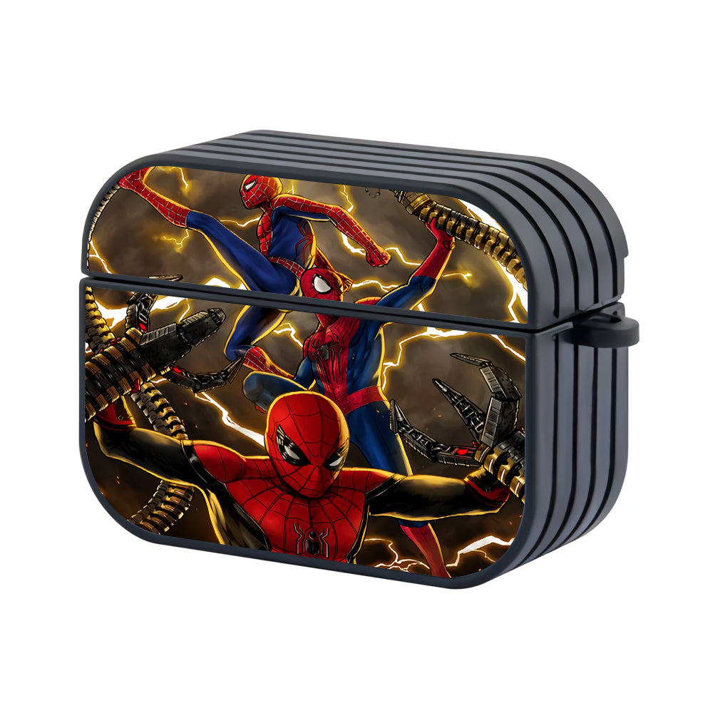 Spiderman VS Octopus Hard Plastic Case Cover For Apple Airpods Pro - Ezzystore