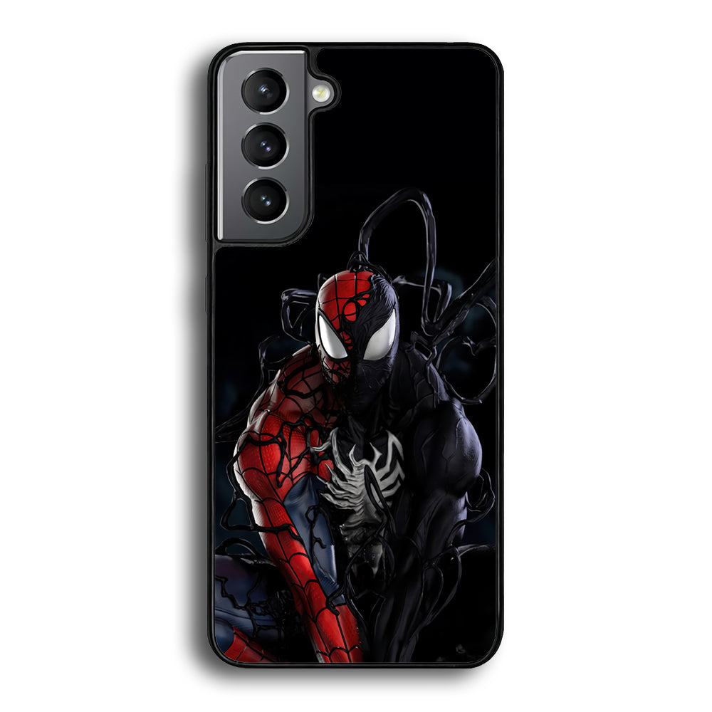 Spiderman X Symbiote Transformation Samsung Galaxy S23 Plus Case - Ezzystore