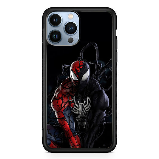 Spiderman X Symbiote Transformation iPhone 14 Pro Max Case