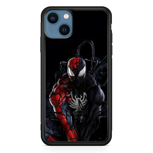 Spiderman X Symbiote Transformation iPhone 14 Plus Case