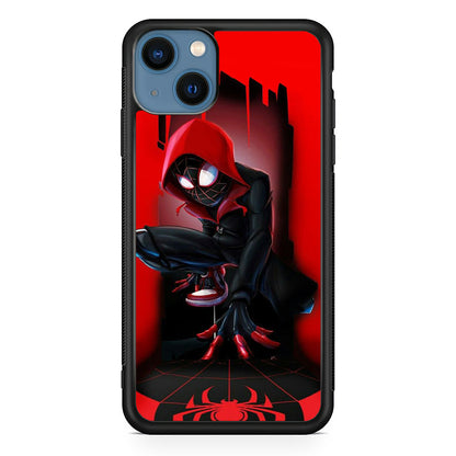 Spiderman Red Cartoon iPhone 15 Case