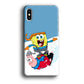 Spongebob And Patrick Ice Skiing iPhone Xs Max Case