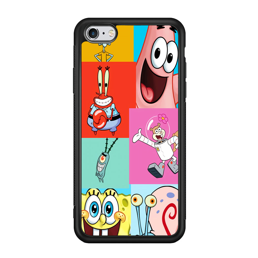 Spongebob Collage Character iPhone 6 Plus | 6s Plus Case
