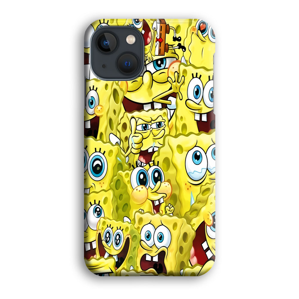 Spongebob Cute Expression iPhone 14 Case
