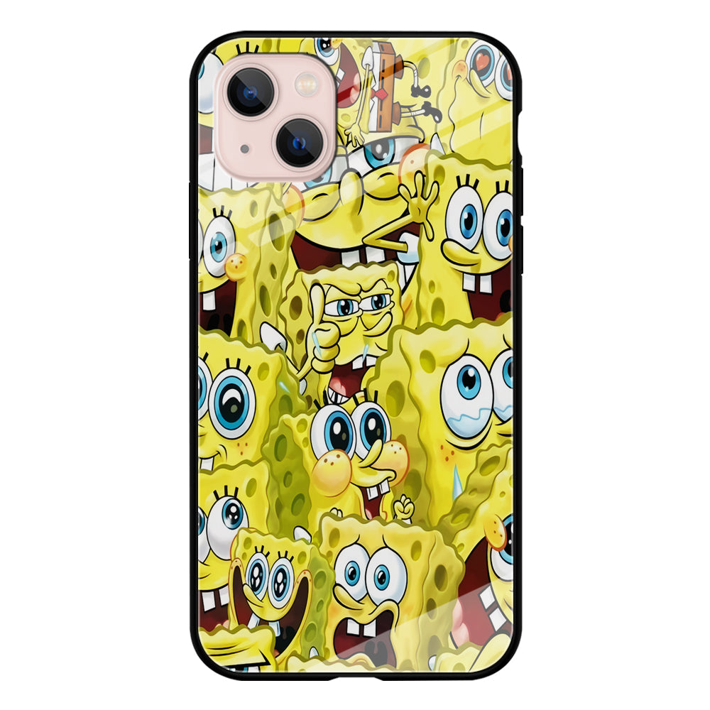 Spongebob Cute Expression iPhone 14 Case